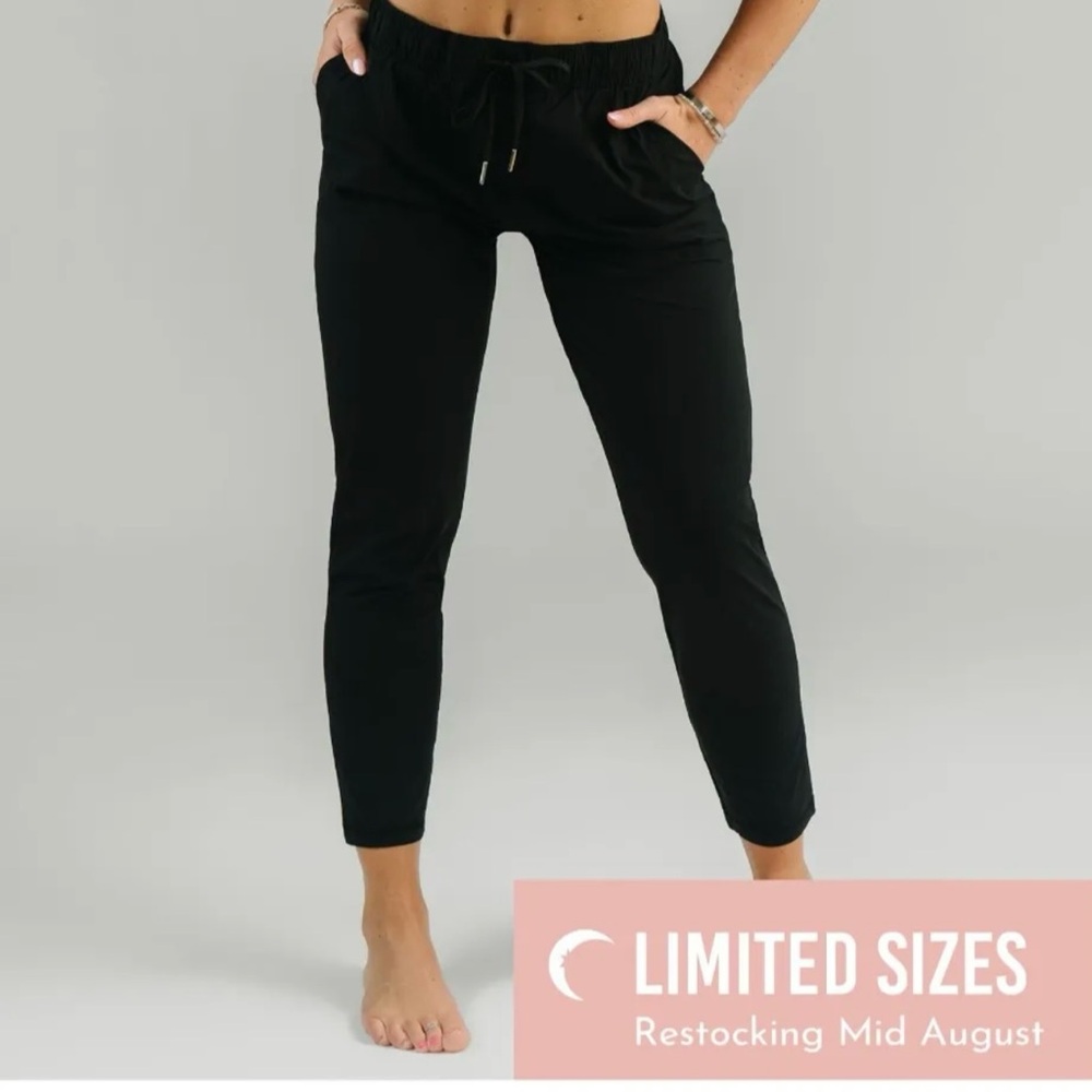 ZYIA Black Jogger Pants